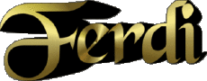 Vorname Mann - Deutschland F Ferdi 