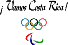 Messages Espagnol Vamos Costa Rica Juegos Olímpicos 