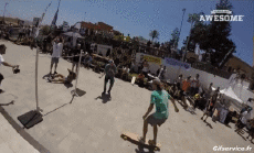 Umorismo -  Fun Sportivo Skateboard Free Style Fun - Win 01 