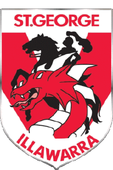 Deportes Rugby - Clubes - Logotipo Australia St George Illawarra Dragons 