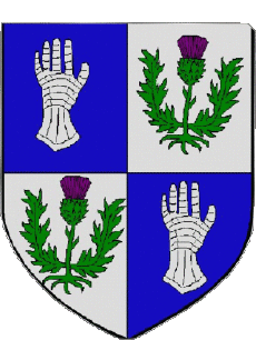 Wappen-Fahnen Frankreich Abteilungen - Städte 03 GANNAT 