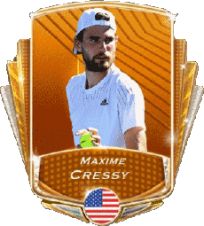 Sport Tennisspieler U S A Maxime Cressy 