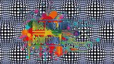 Messagi Tedesco Alles Gute zum Geburtstag Zusammenfassung - geometrisch Sfondo animato 004 