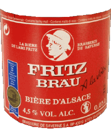 Getränke Bier Frankreich Fritz Bräu 