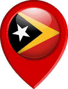 Bandiere Asia Timor Est Perno di posizione 