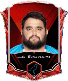 Sports Rugby - Joueurs Uruguay Juan Echeverria 