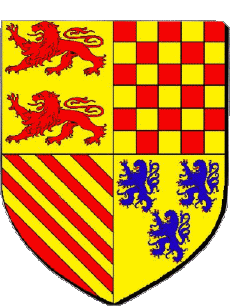 Blasón-Banderas Francia Departamentos - Ciudades 19 Correze Blasón