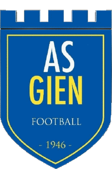 Sports FootBall Club France Logo Centre-Val de Loire 45 - Loiret A.S. Gien 
