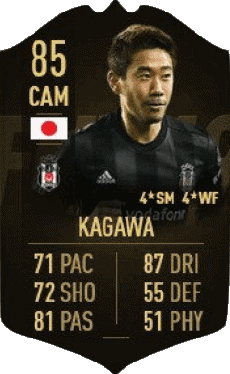 Multimedia Vídeo Juegos F I F A - Jugadores  cartas Japón Shinji Kagawa 