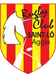 Sports Rugby Club France Logo Dept 50 RC Saint-Lô Agglo 