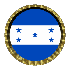 Banderas América Honduras Ronda - Anillos 