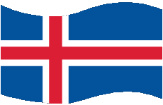 Drapeaux Europe Islande Rectangle 