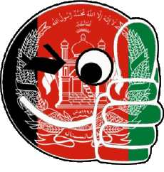 Drapeaux Asie Afghanistan Smiley - OK 