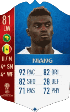 Multimedia Videospiele F I F A - Karten Spieler Senegal M'Baye Niang 