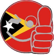 Flags Asia East Timor Smiley - OK 