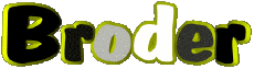 Vorname Mann - Deutschland B Broder 