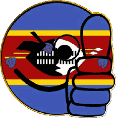 Flags Africa Eswatini Smiley - OK 