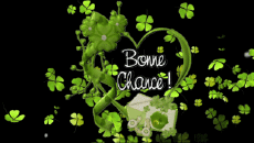 Mensajes Francés Bonne Chance Fondo animado 001 