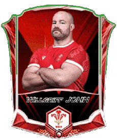 Sport Rugby - Spieler Wales Team 2025 Willgriff JOHN 