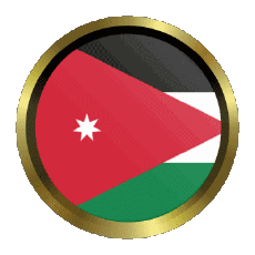 Flags Asia Jordan Round - Rings 