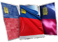 Fahnen Europa Liechtenstein Form 