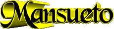 Prénoms MASCULIN - Italie M Mansueto 