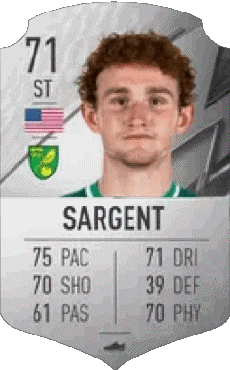 Multi Média Jeux Vidéo F I F A - Joueurs Cartes U S A Josh Sargent 