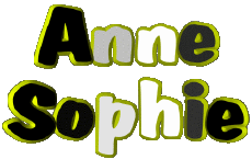 First Names FEMININE - France A Composed Anne Sophie 