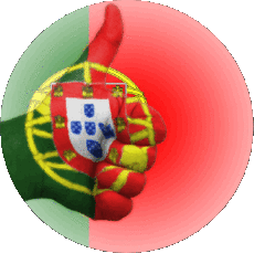 Bandiere Europa Portogallo Tondo 