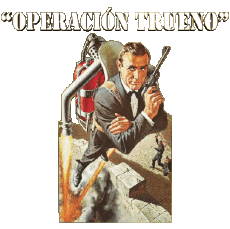 Multimedia Film Internazionale James Bond 007 Operazione tuono Logo Spagnolo 