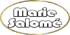 First Names FEMININE - France M Composed Marie Salomé 