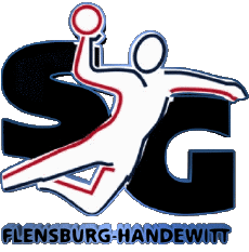 Sport Handballschläger Logo Deutschland SG Flensburg-Handewitt 
