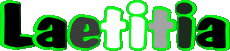Nome FEMMINILE - Francia L Laetitia 