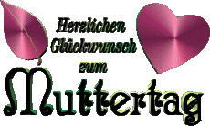 Nachrichten Deutsche Herzlichen Glückwunsch zum Muttertag 03 