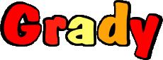 First Names MASCULINE -  UK - USA - IRL - AUS - NZ G Grady 