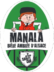 Manala-Getränke Bier Frankreich Sainte Cru 