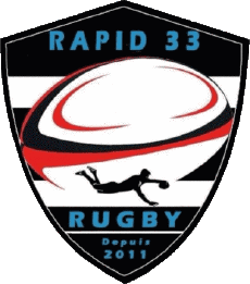 Sports Rugby Club France Logo Dept 33 RA Pays Isle Dronne 33 