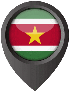 Bandiere America Suriname Perno di posizione 
