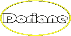 Vorname WEIBLICH - Frankreich D Doriane 