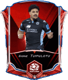 Sports Rugby - Joueurs Ecosse Equipe 2022 Sione Tuipulotu 