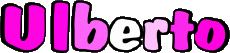 Vorname MANN - Italien U Ulberto 