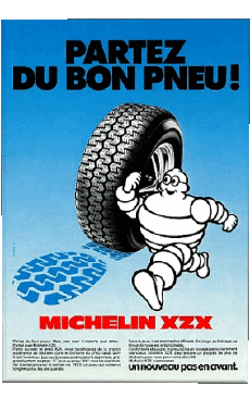 Humor -  Fun Retro Poster - Marken Michelin 
