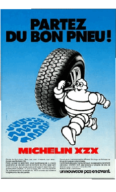 Humour - Fun Art Affiches Rétro - Marques Michelin 
