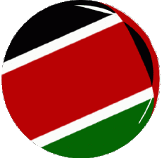 Banderas África Kenia Esfera - Cubo 