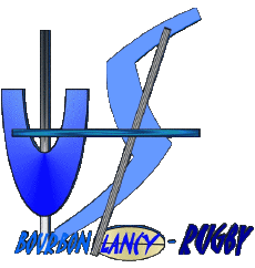 Sports Rugby Club France Logo Dept 71 US Bourbon-Lancy 