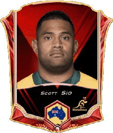 Sport Rugby - Spieler Australien Scott Sio 