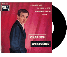Tu T'laisses aller - J'ai perdu la tête - Plus Hereux que moi - La nuit-Multimedia Musik 60' Frankreich-Zusammenstellung Charles Aznavour Tu T'laisses aller - J'ai perdu la tête - Plus Hereux que moi - La nuit