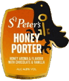 Honey porter-Getränke Bier UK St  Peter's Brewery Honey porter