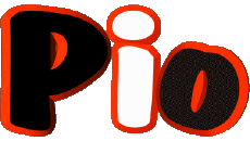 First Names MASCULINE - Italy P Pio 