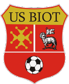 Sports FootBall Club France Logo Provence-Alpes-Côte d'Azur 06 - Alpes-Maritimes US Biot 